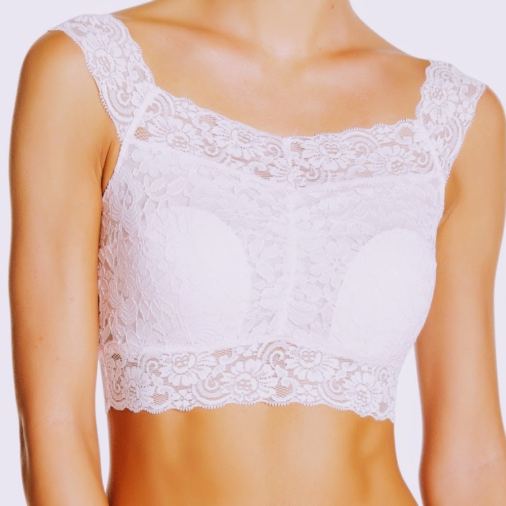 NWT Blush Full Coverage Bralette Remove Pads S M L